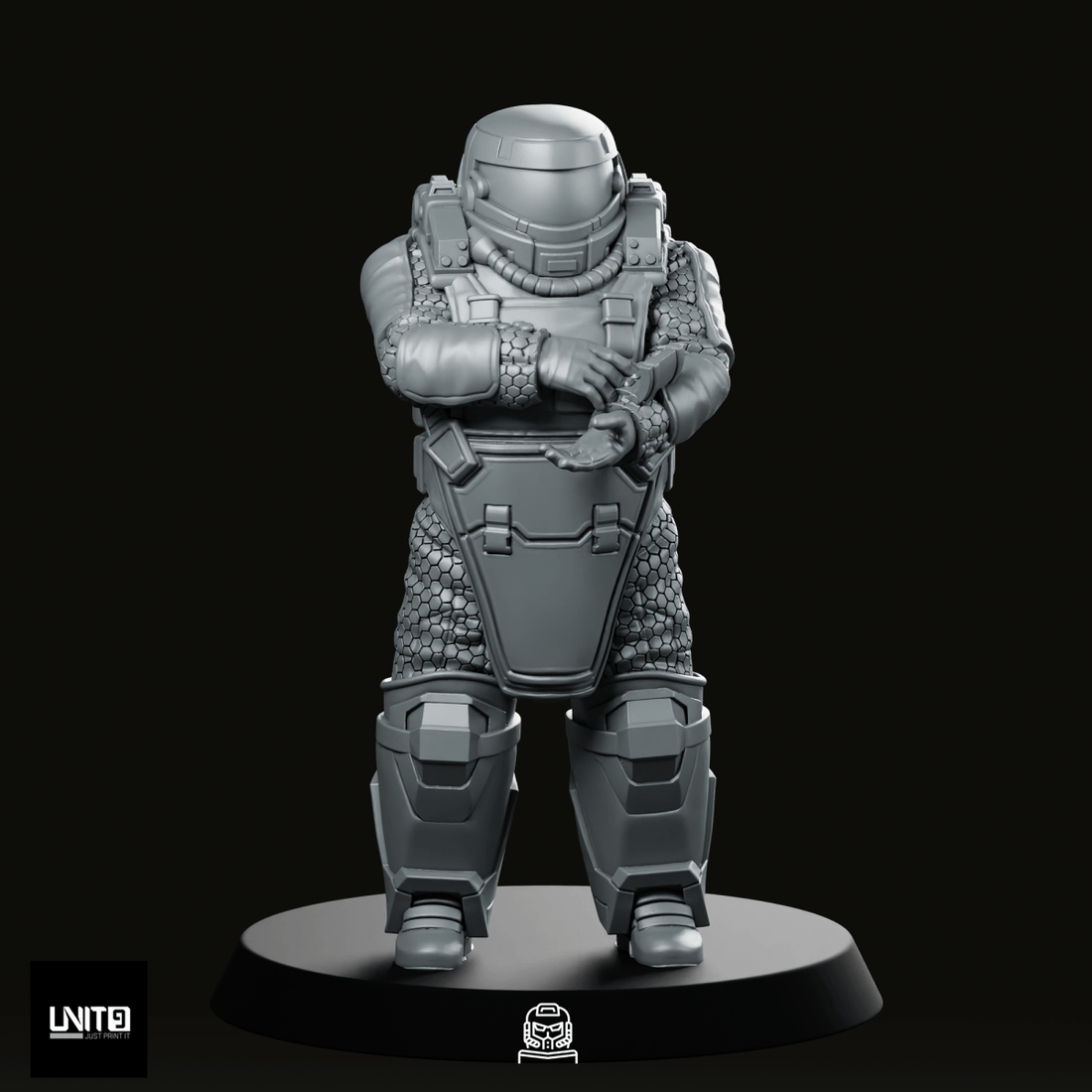 Red Unit Bomb Disposal P2 Miniature - We Print Miniatures