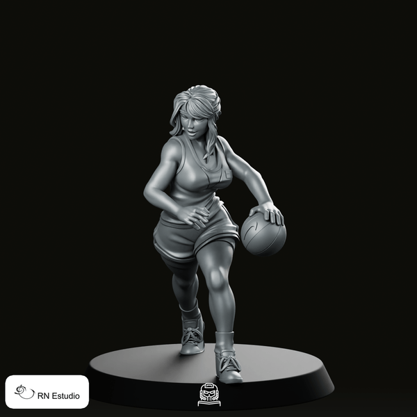 Riley Basketball Miniature - We Print Miniatures