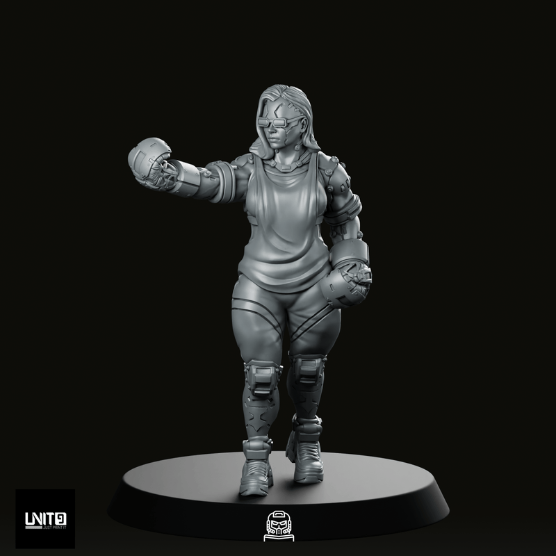 Rivet Shaw Pose 2 Miniature - We Print Miniatures