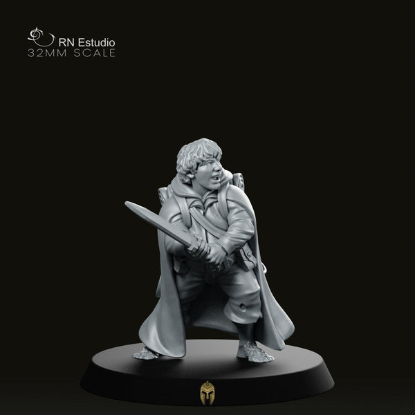Sami the Halfling – A Bold and Fearless Miniature for Fantasy RPGs - We Print Miniatures