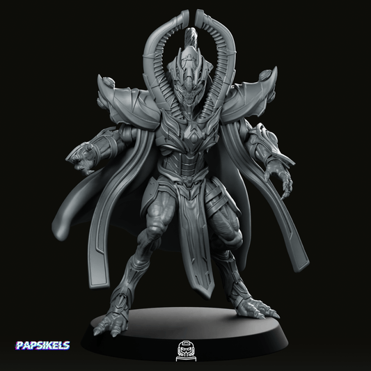 Sapient Humanoid High Ranked Templar 1 Miniature - We Print Miniatures