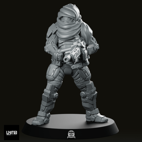 Saqr Guard v1 Miniature - We Print Miniatures