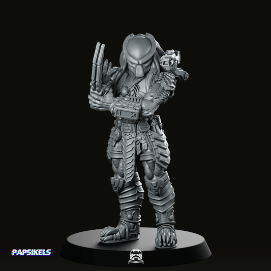 Scar Skull Hunter Miniature - We Print Miniatures