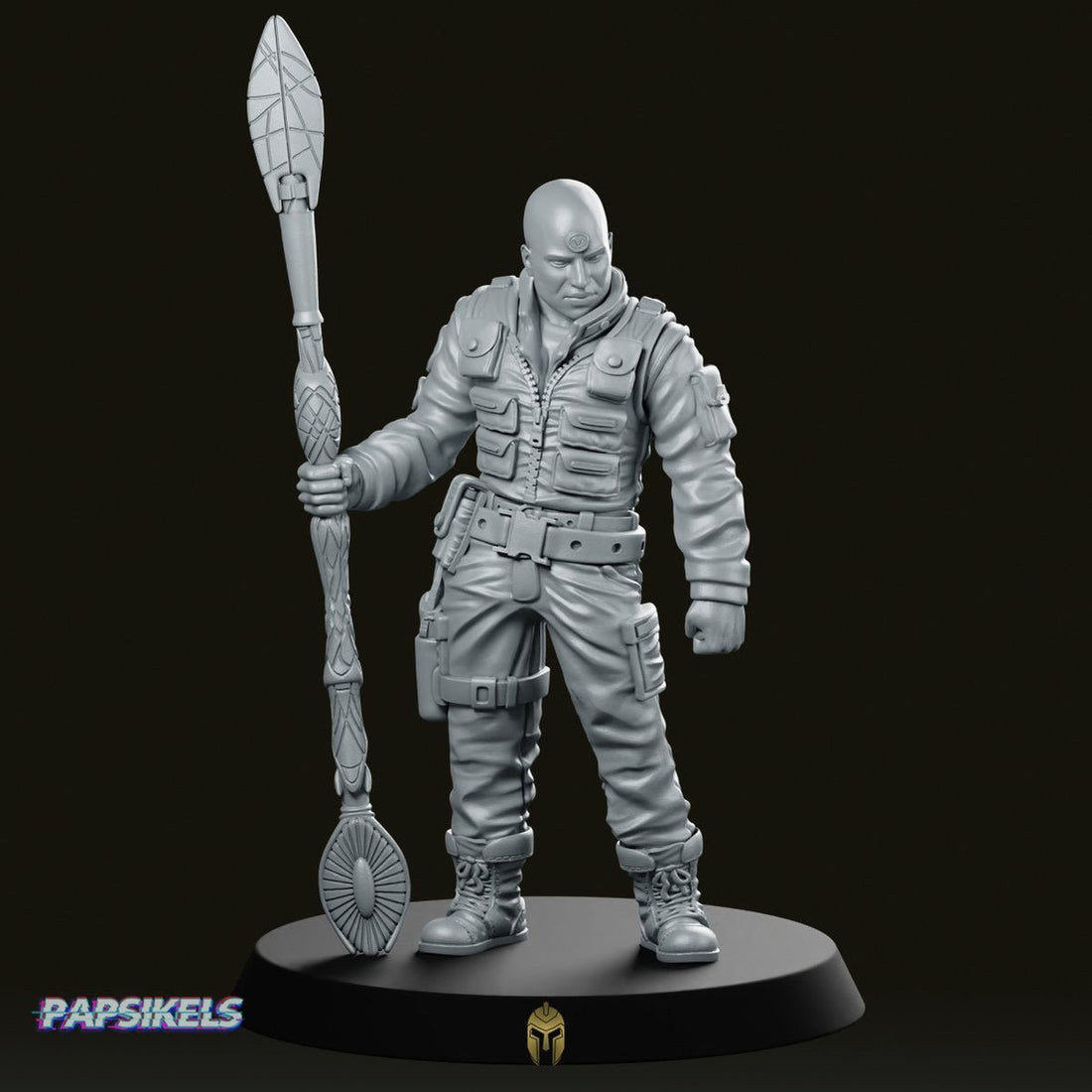 SE 1 Team Afam Liaison Miniature – The Ultimate Battlefield Coordinator - We Print Miniatures