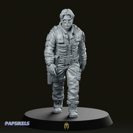 SE 1 Team Doctor – Sci-Fi Miniature for Necromunda, Starfinder and Tabletop Wargaming - We Print Miniatures