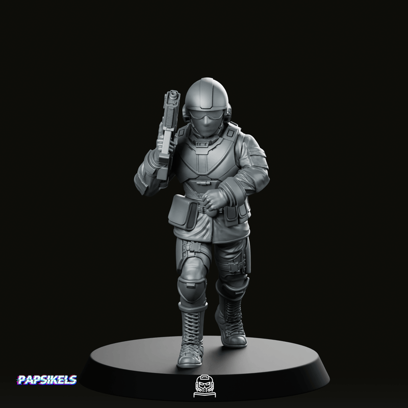 Seaf Army Corps Infantry 3 Miniature - We Print Miniatures