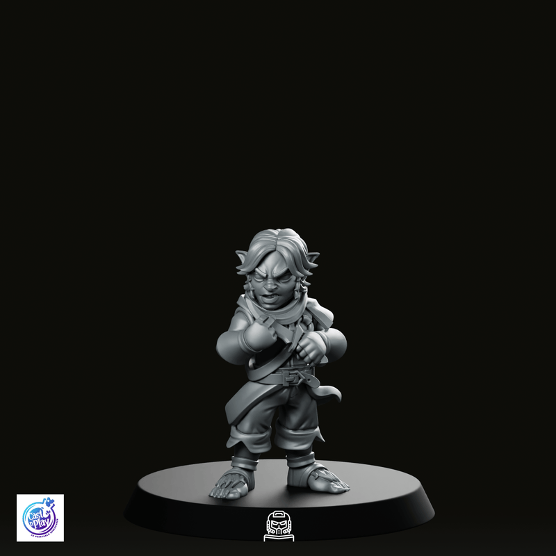 Sharpening His Dagger Miniature - We Print Miniatures