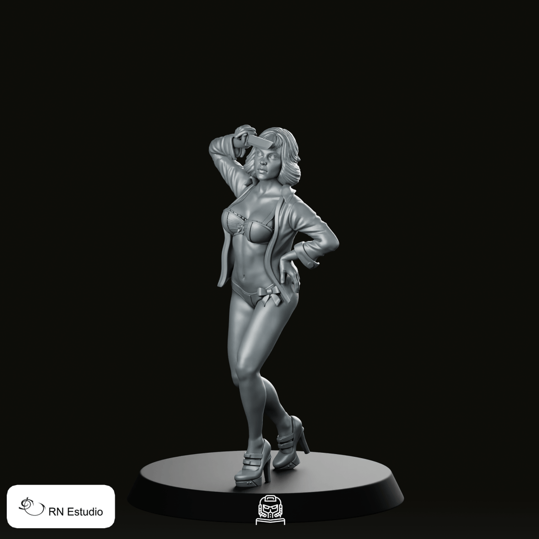 Shellie Sin City Miniature - We Print Miniatures
