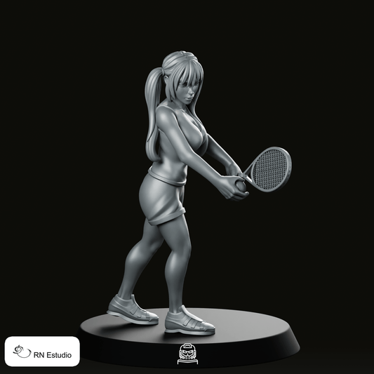 Skye Tennis Miniature - We Print Miniatures