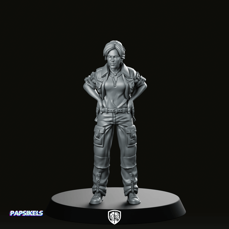 Space Crew Acting Captain Miniature - We Print Miniatures