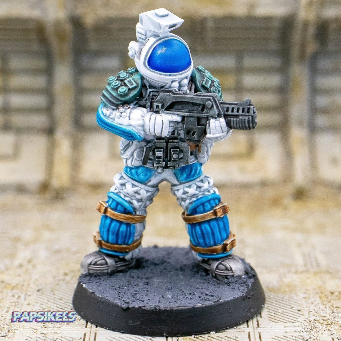 Space Marine Encounter Suit Alpha – Sci-Fi Miniature for Tabletop Wargames - We Print Miniatures