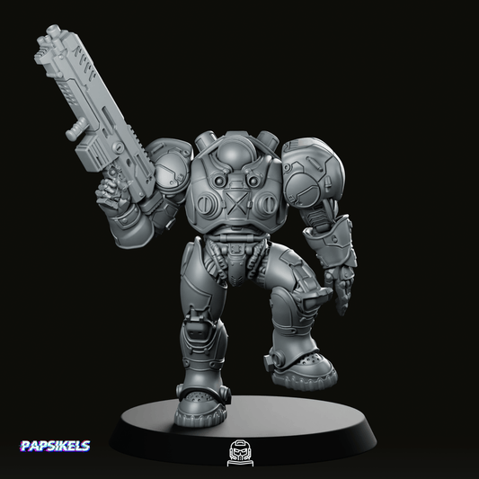Space Marine Miniature - We Print Miniatures