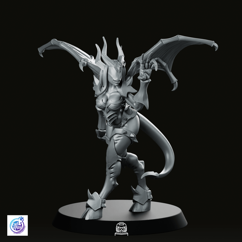 Succubus Enchantress Miniature - We Print Miniatures