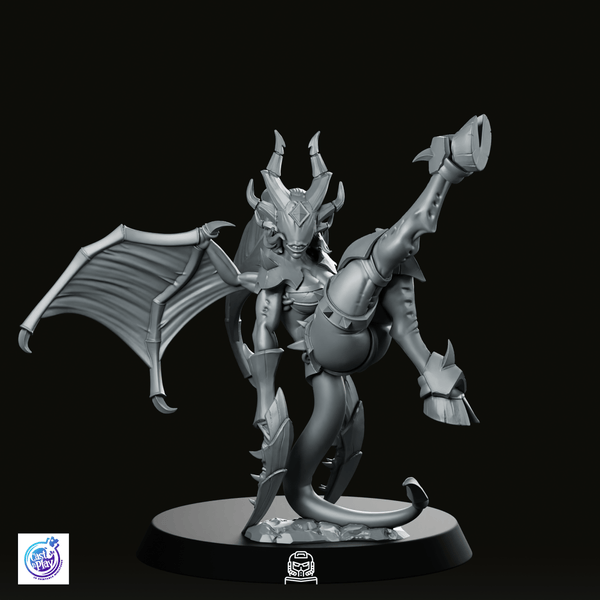 Succubus Speaker Miniature - We Print Miniatures
