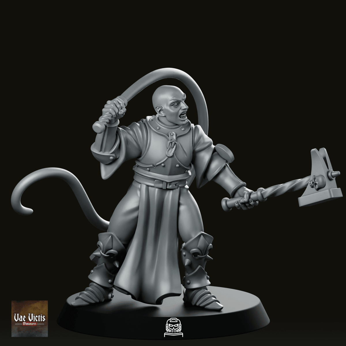 Swords For Hire Zealous Nun 04 Miniature - We Print Miniatures