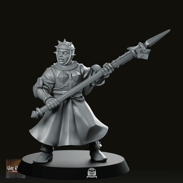 Swords For Hire Zealous Nun 05 Miniature - We Print Miniatures