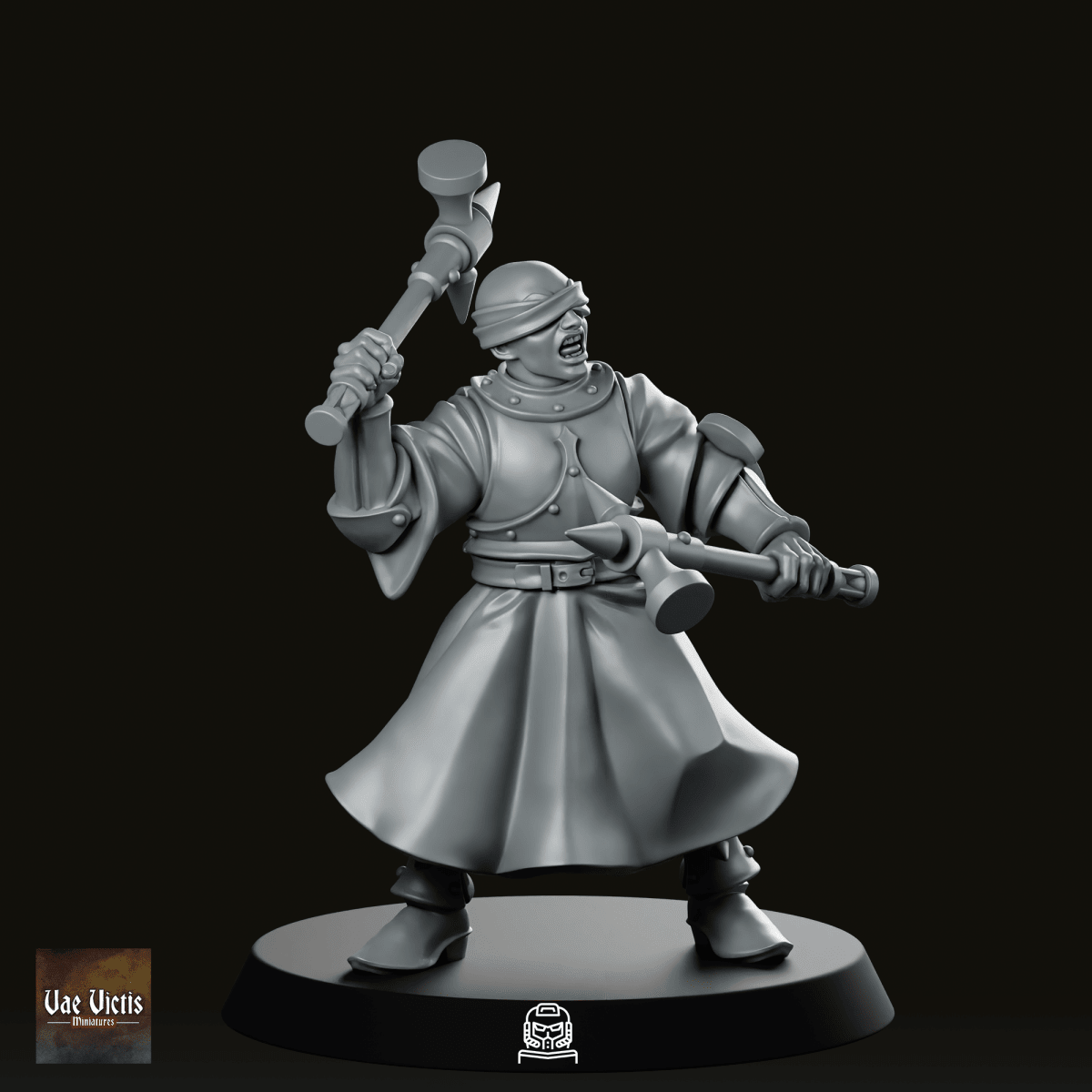 Swords For Hire Zealous Nun 06 Miniature - We Print Miniatures