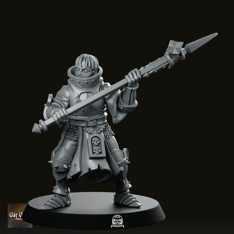 Swords For Hire Zealous Nun 07 Miniature - We Print Miniatures