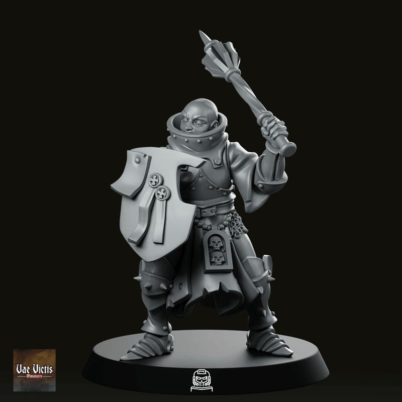 Swords For Hire Zealous Nun 08 Miniature - We Print Miniatures