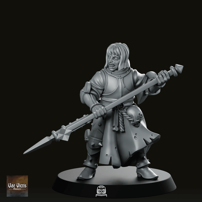 Swords For Hire Zealous Nun 09 Miniature - We Print Miniatures