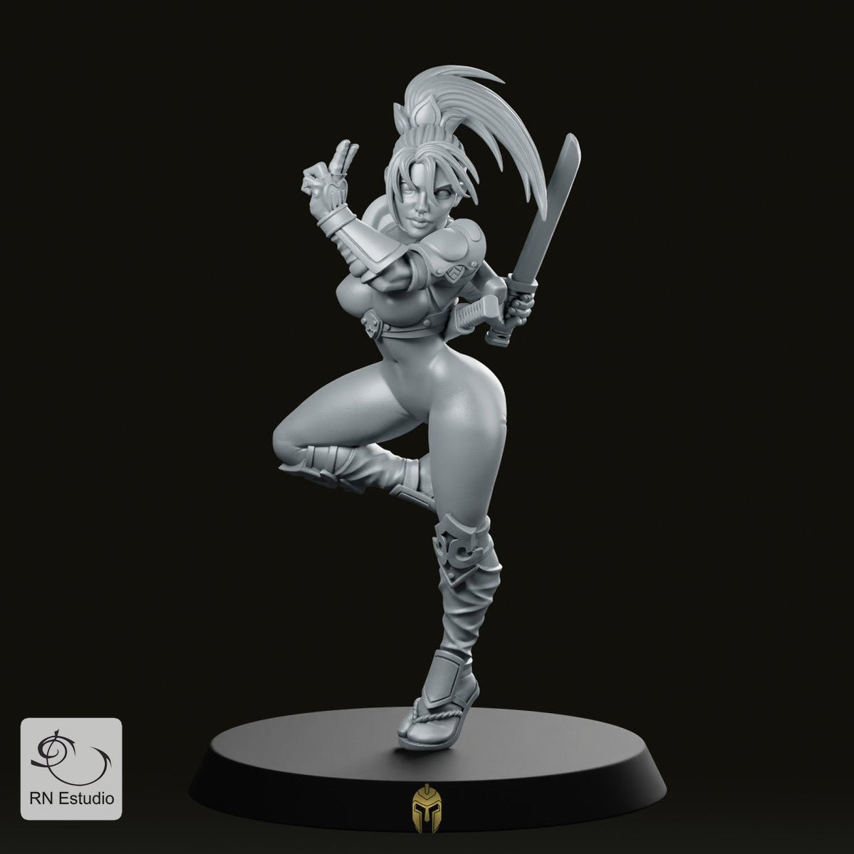 Taki Miniature – The Stylish and Lethal Blade Dancer - We Print Miniatures