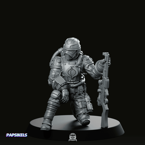 Techno Viper 3 Miniature - We Print Miniatures
