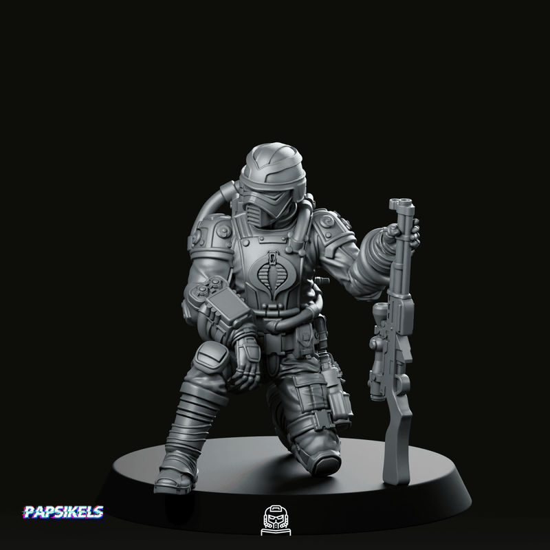 Techno Viper 3 Miniature - We Print Miniatures