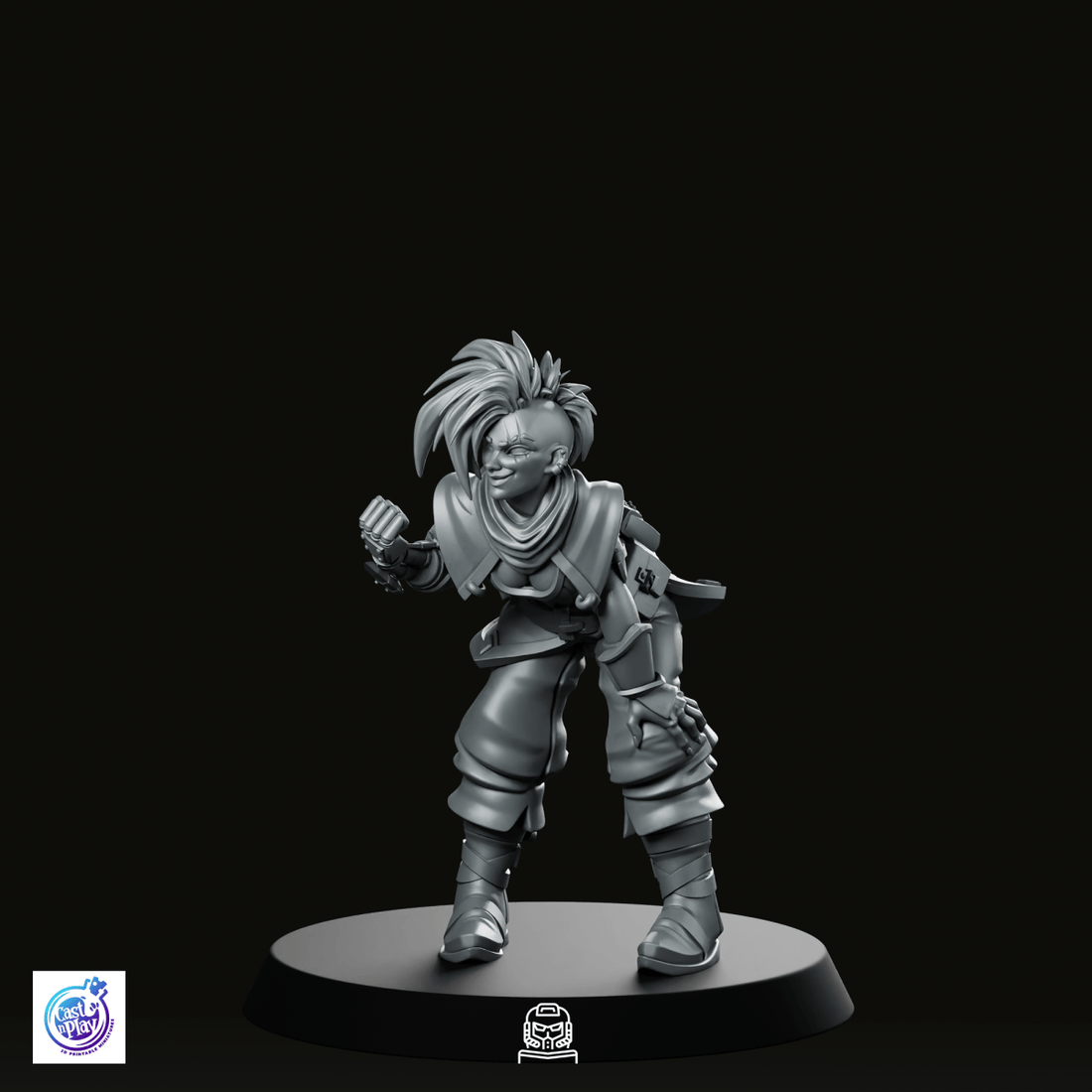 Threatening Foe Miniature - We Print Miniatures