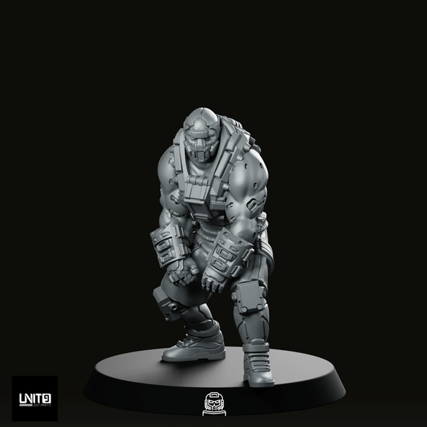 Throttle Jackson 1 Miniature - We Print Miniatures