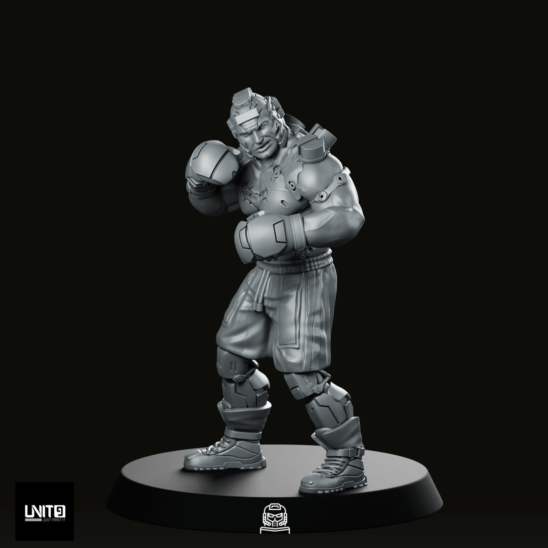 Torque Garron 1 Miniature - We Print Miniatures