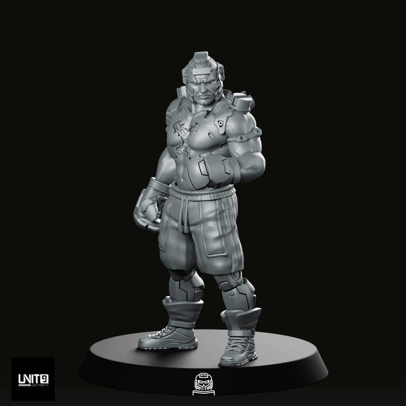 Torque Garron 2 Miniature - We Print Miniatures