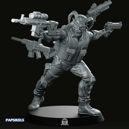 Troll Wick Legendary Hitman Miniature - We Print Miniatures