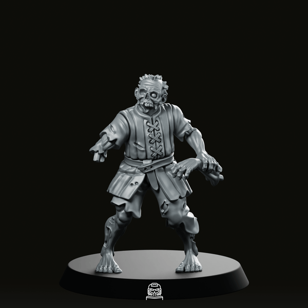 Undead 07 Miniature - We Print Miniatures