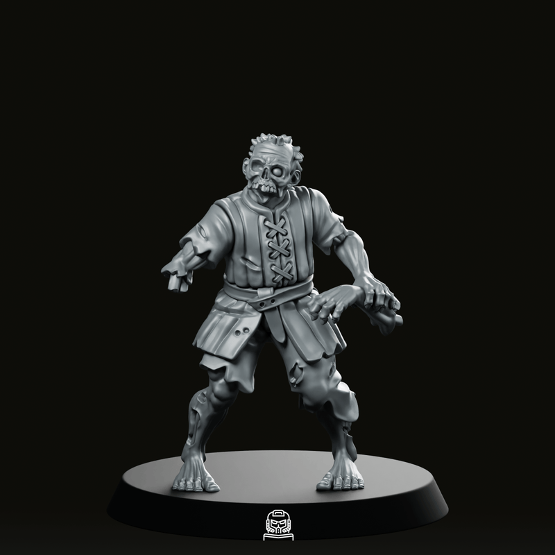 Undead 07 Miniature - We Print Miniatures