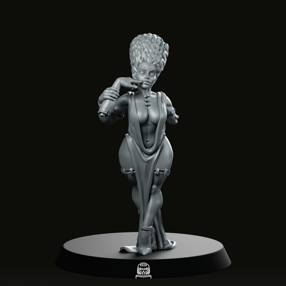 Undead Bride Miniature - We Print Miniatures
