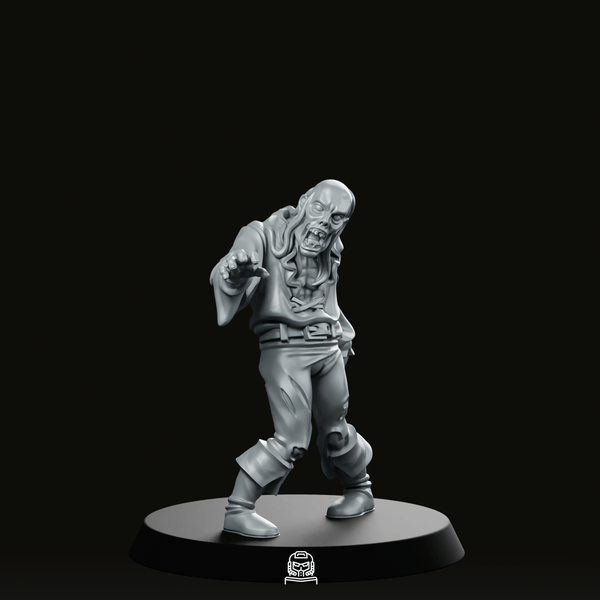 Undead Villager Miniature - We Print Miniatures