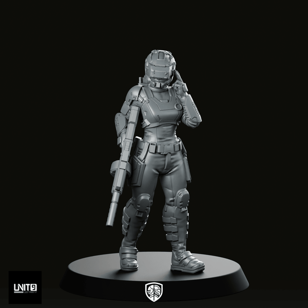 Unit Greyfall 1V1 Miniature - We Print Miniatures