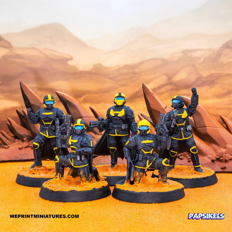 Unleash the Helljumpers: Over 30 Incredible Miniatures for Democracy, Liberty, and Freedom - We Print Miniatures
