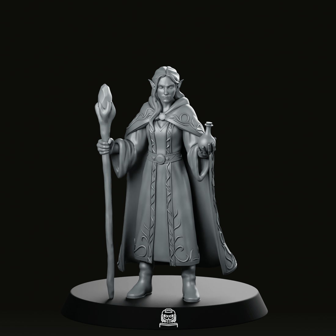 Vaessa Lirael Elf Miniature - We Print Miniatures