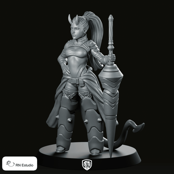 Velrisa Thornlance Miniature - We Print Miniatures