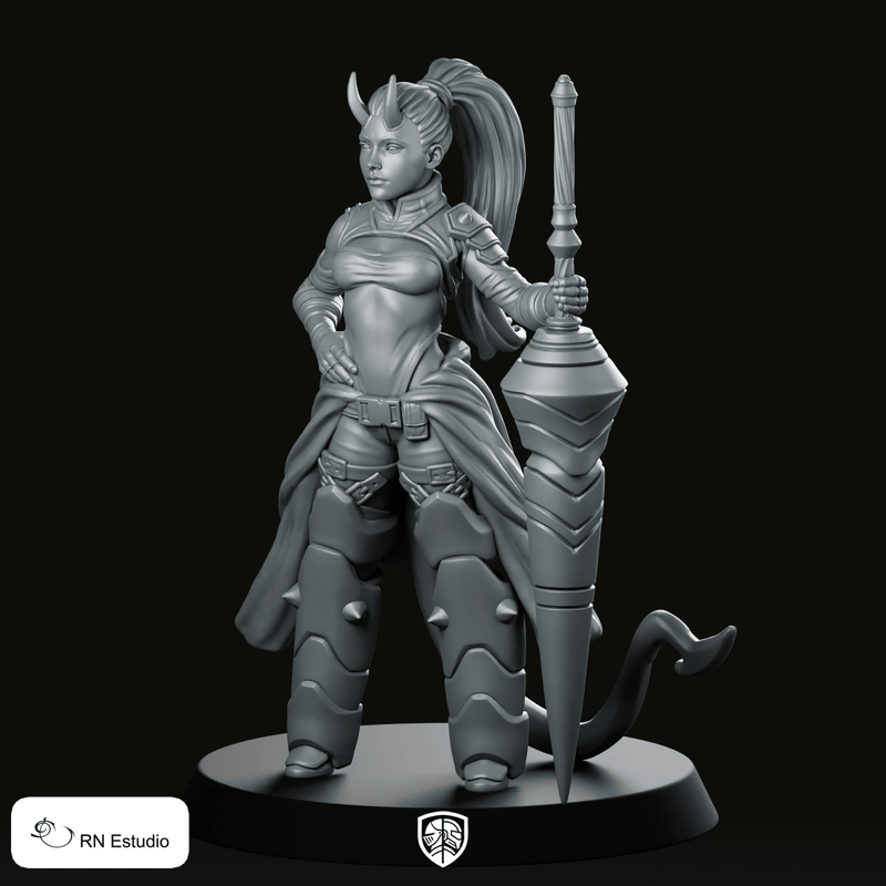 Velrisa Thornlance Miniature - We Print Miniatures