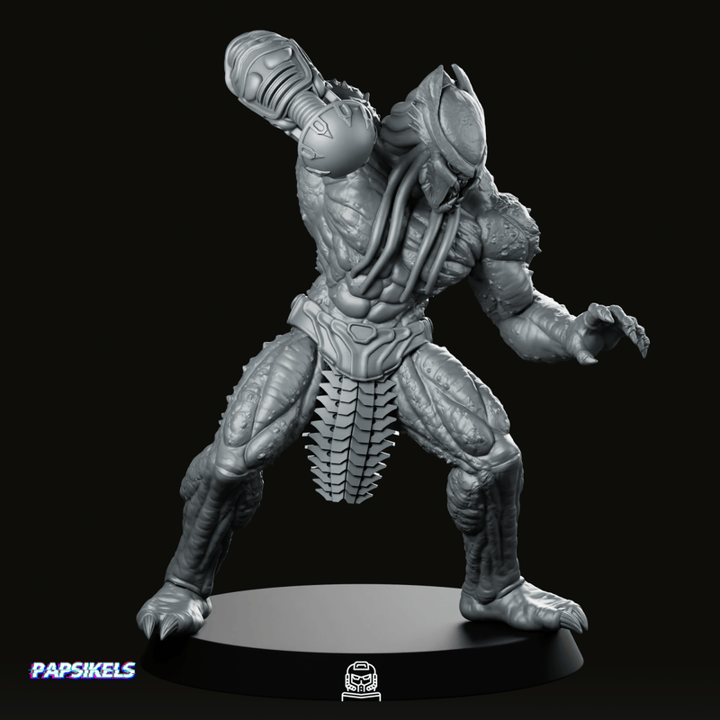 Viking Killer Skull Hunter 1 Miniature - We Print Miniatures