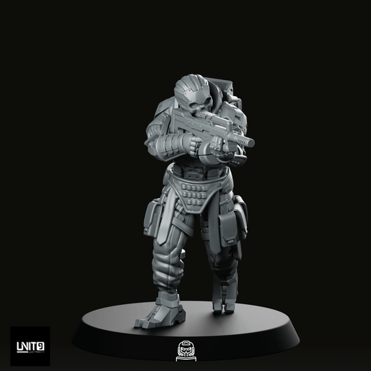 Vtx 11 Bonesaw 1V3 Cyberpunk Miniature - We Print Miniatures