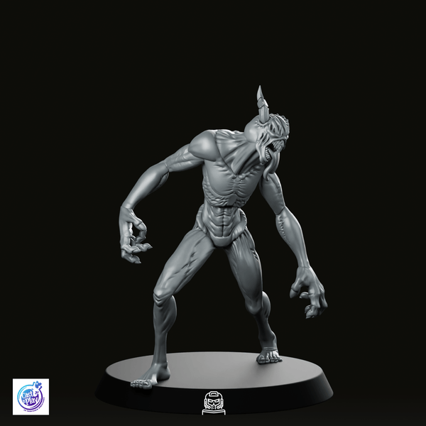 Walking Demon Miniature - We Print Miniatures