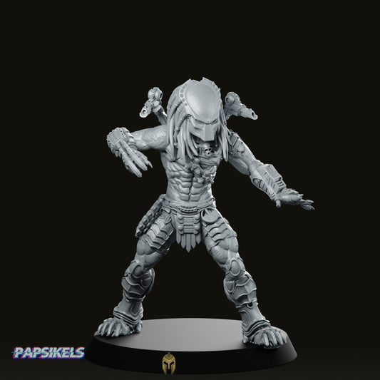 Wulfen Skull Hunter – Sci-Fi Miniature for Necromunda, Starfinder &amp; Tabletop Games - We Print Miniatures