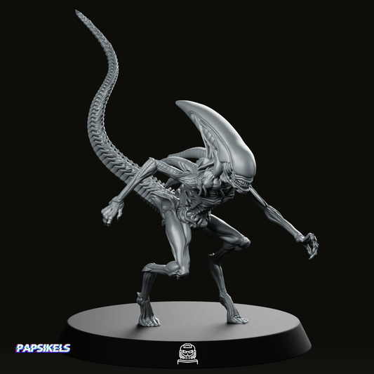 Xeno Spitter 3 Miniature - We Print Miniatures