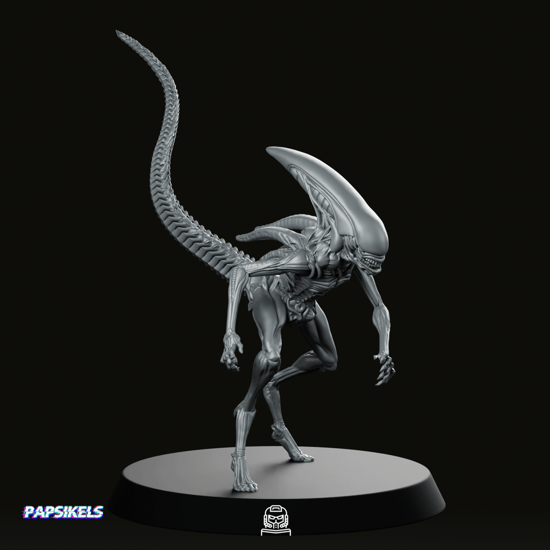 Xeno Spitter 4 Miniature - We Print Miniatures