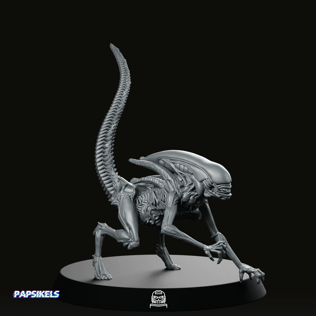 Xeno Spitter 5 Miniature - We Print Miniatures