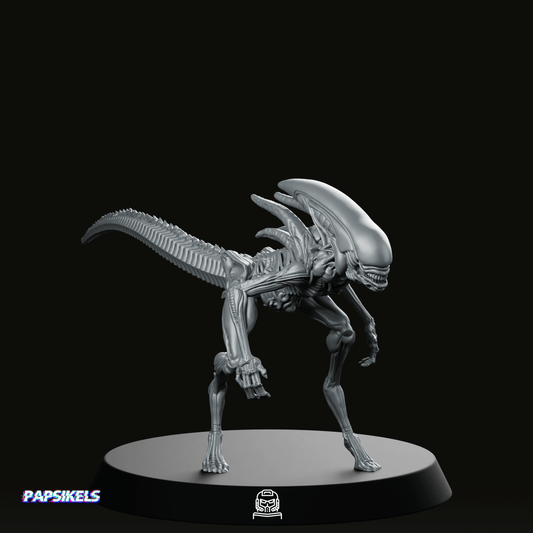 Xeno Spitter Miniature - We Print Miniatures