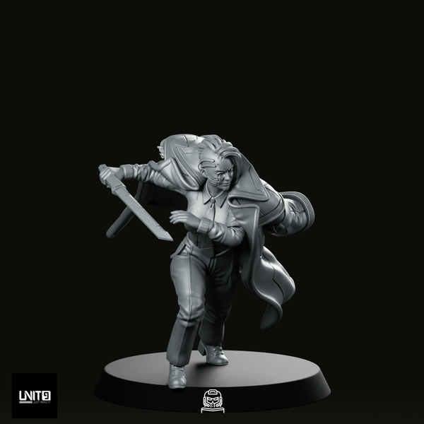 Yara Belle Kuznetsova 2v1 Miniature - We Print Miniatures